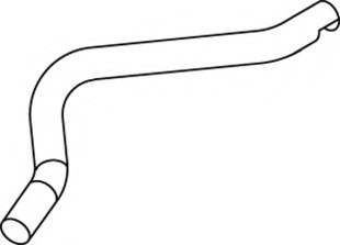 DINEX 68752 Exhaust Pipe